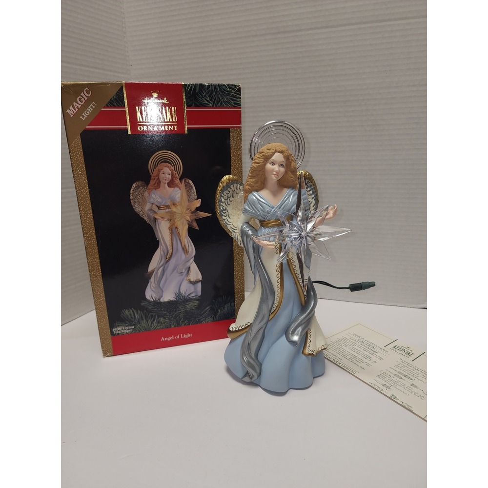 Hallmark Keepsake Ornament Angel of Light‎ Christmas Tree Topper Magic